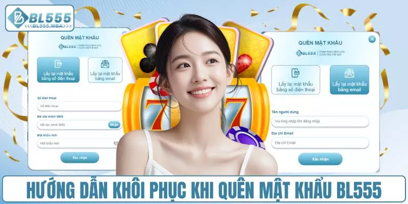 Câu Hỏi Thường Gặp 3 Hướng dẫn khôi phục khi quên mật khẩu BL555